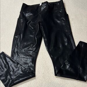 Fabletics Black Shiny Leggings
